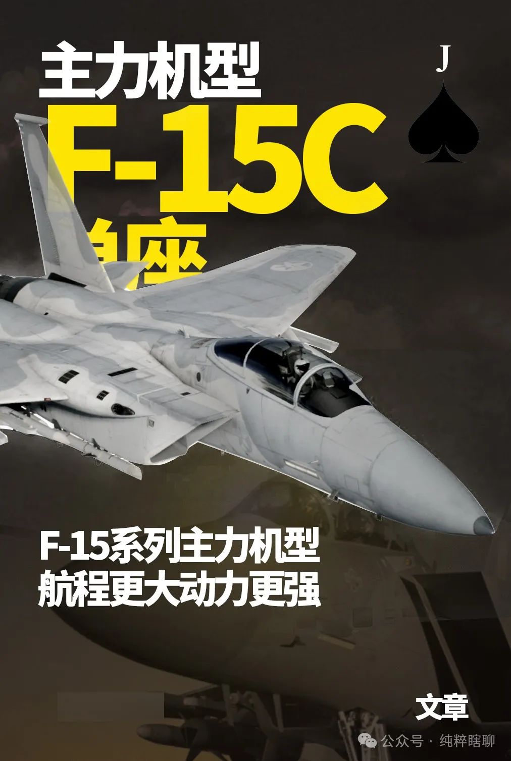 F-15鹰系列战斗机，美空军的骨干力量，重型战斗机的扛鼎之作