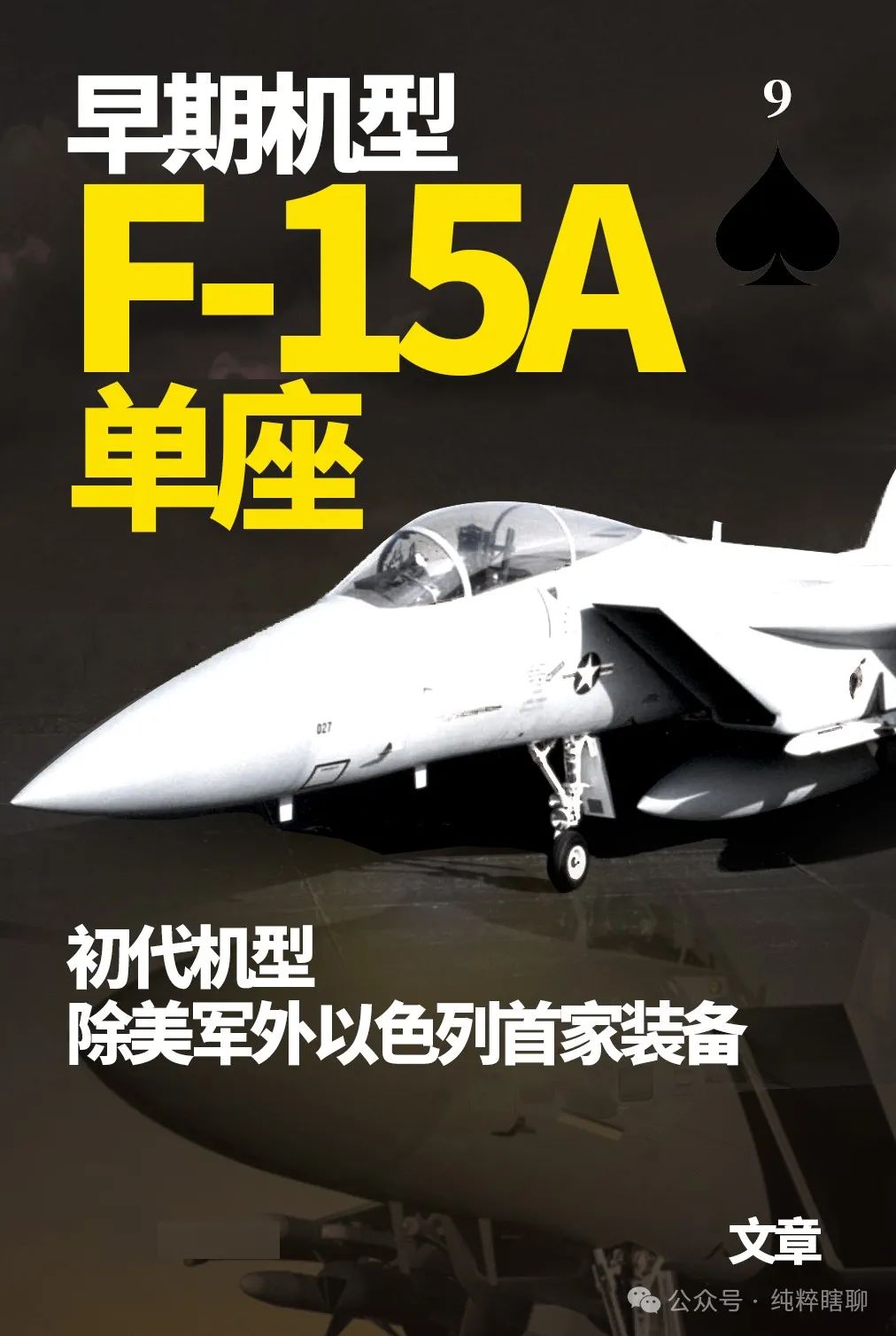 F-15鹰系列战斗机，美空军的骨干力量，重型战斗机的扛鼎之作