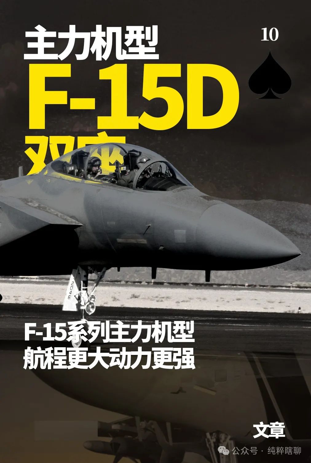 F-15鹰系列战斗机，美空军的骨干力量，重型战斗机的扛鼎之作