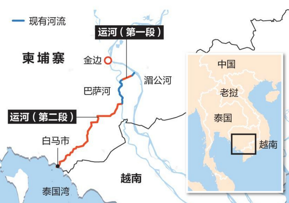 泰国修建全境铁路，湄公河通道终于打通，柬埔寨不用再看别人的脸色了