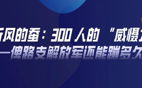 听风的蚕：300 人的 “威慑力”—“俾路支解放军” 还能蹦跶多久？